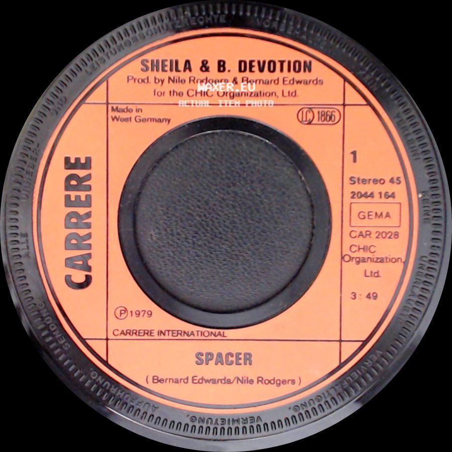 Sheila & B. Devotion - Spacer / Don't Go side A