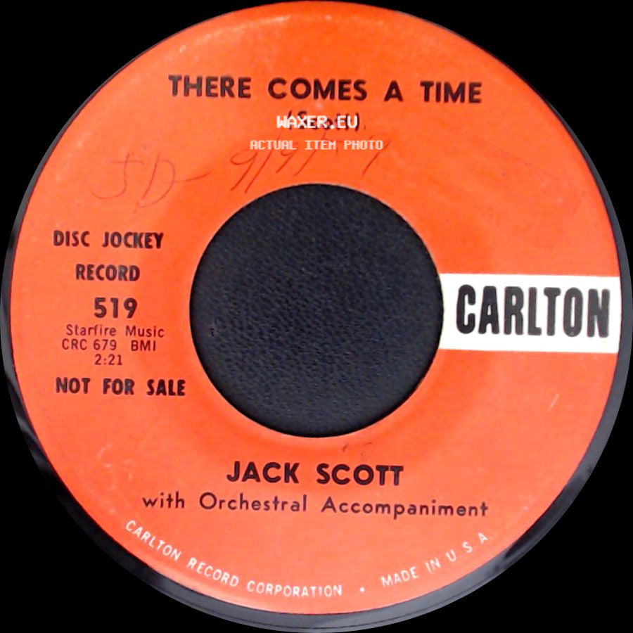 Jack Scott - Baby Marie / There Comes A Time side B