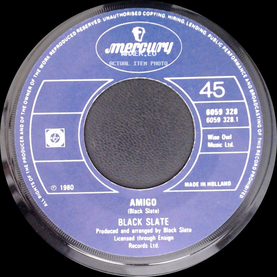 Black Slate - Amigo / Black Slate Rock side A