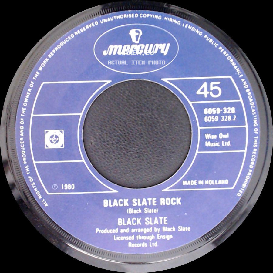 Black Slate - Amigo / Black Slate Rock side B