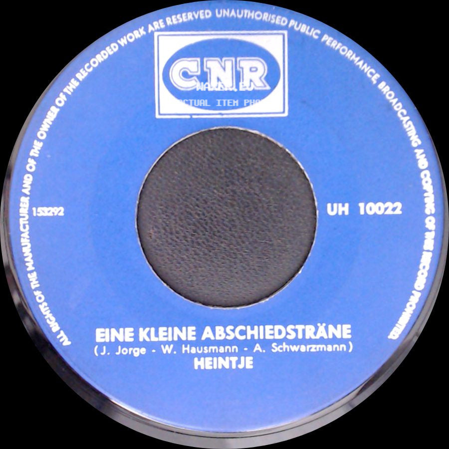 Heintje - Heidschi Bumbeidschi / Eine Kleine Abschiedsträne side B