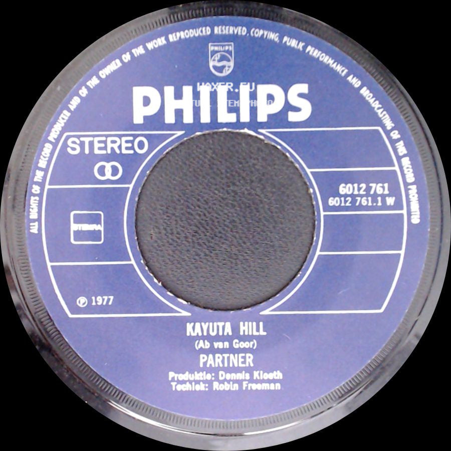 Partner - City Lights / Kayuta Hill side B