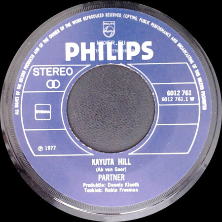 Partner - City Lights / Kayuta Hill side B