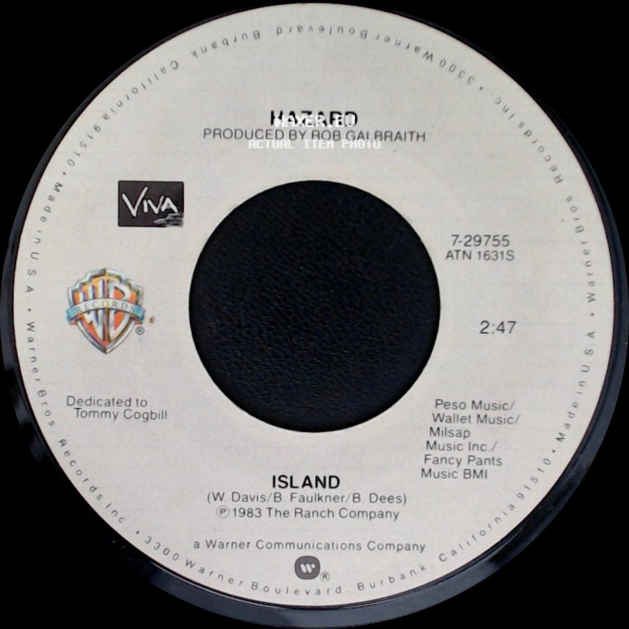 Island / Hazard - Hazard / Love Letters side A
