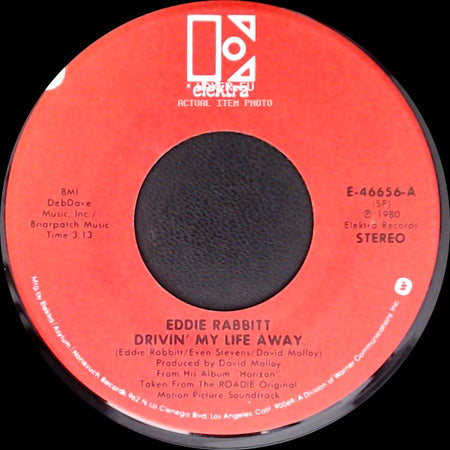Eddie Rabbitt - Drivin' My Life Away / Pretty Lady side A