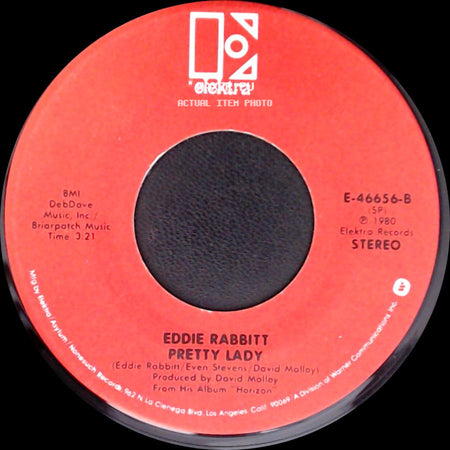 Eddie Rabbitt - Drivin' My Life Away / Pretty Lady side B