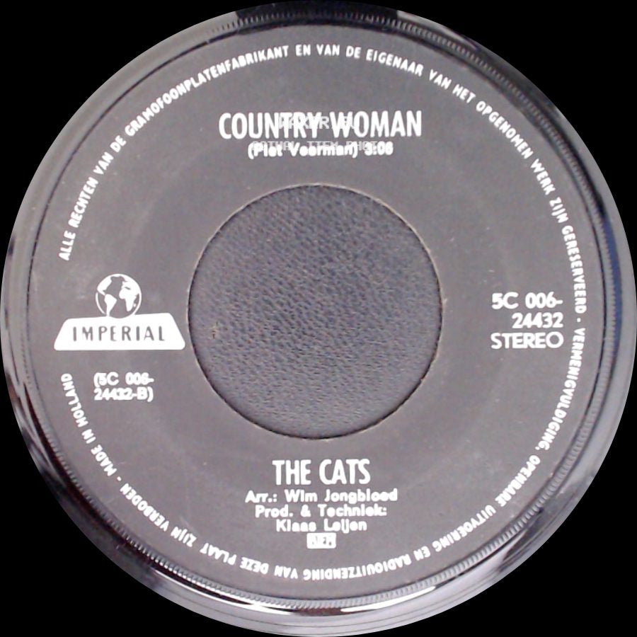 The Cats - One Way Wind / Country Woman side B
