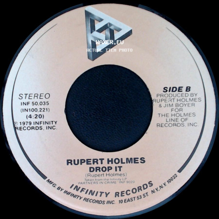 Rupert Holmes - Escape (The Pina Colada Song) / Drop It side B