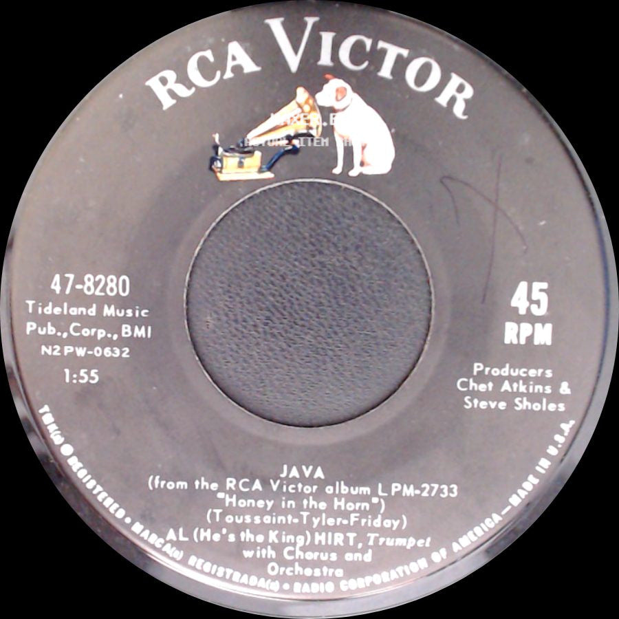 Al (He's The King) Hirt - Java / I Can't Get Started side A