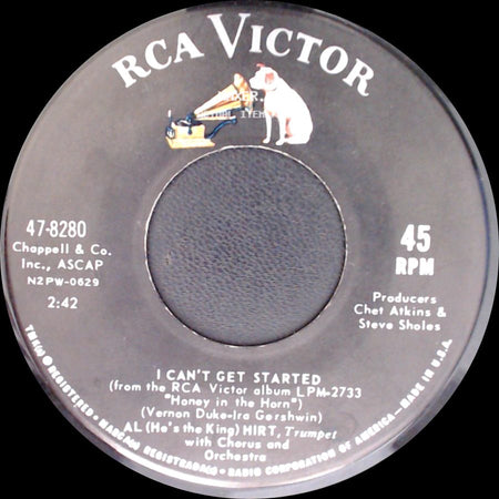 Al (He's The King) Hirt - Java / I Can't Get Started side B