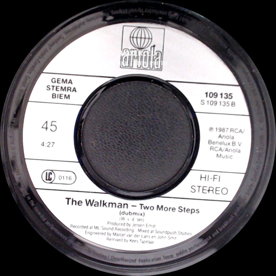 The Walkman - Two More Steps / Two More Steps side A