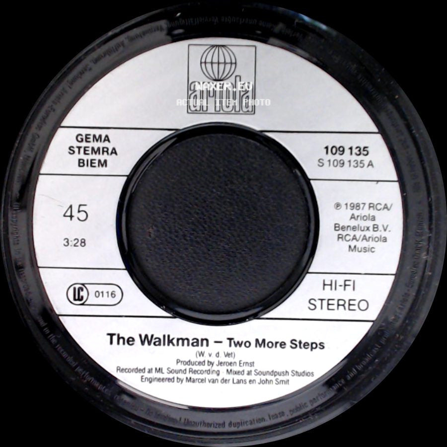 The Walkman - Two More Steps / Two More Steps side B