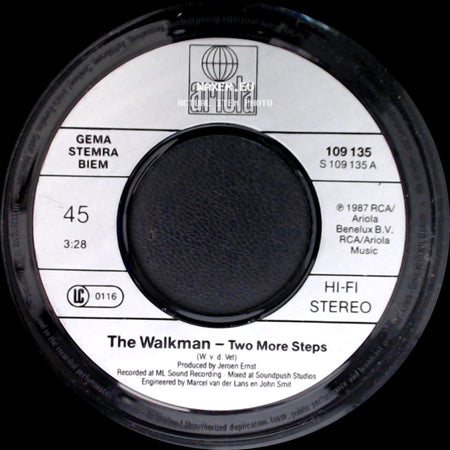 The Walkman - Two More Steps / Two More Steps side B