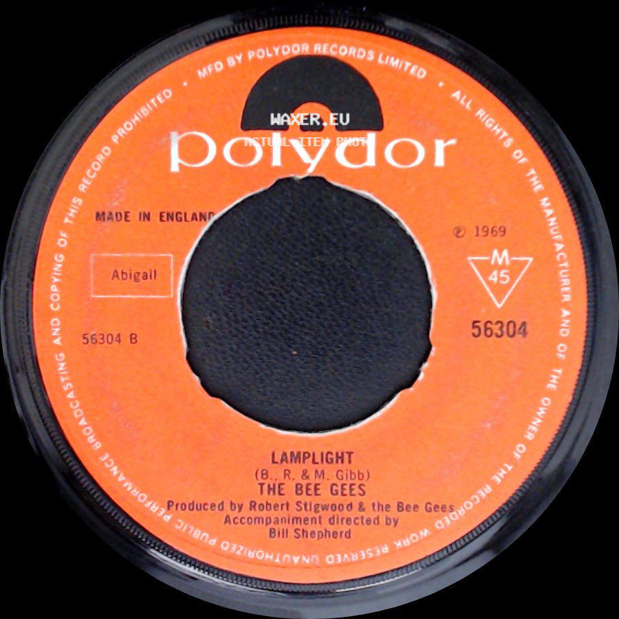 The Bee Gees - First Of May / Lamplight side B
