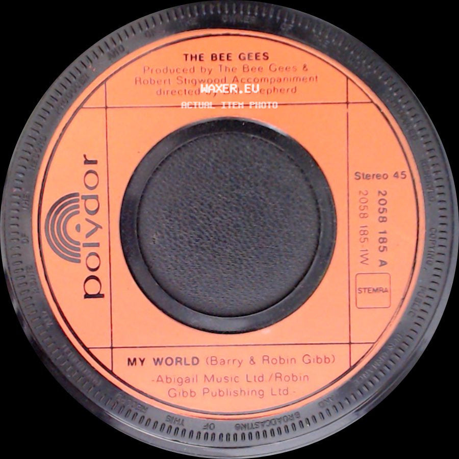 The Bee Gees - On Time / My World side B