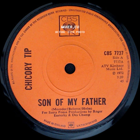 Chicory Tip - Son Of My Father / Pride Comes Before A Fall side A