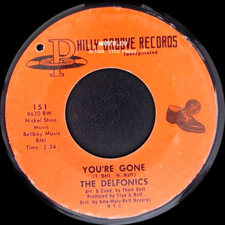 The Delfonics - You're Gone / I'm Sorry side A