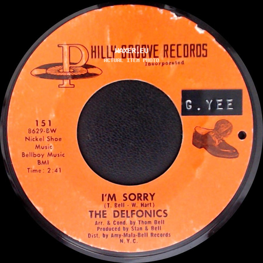 The Delfonics - You're Gone / I'm Sorry side B