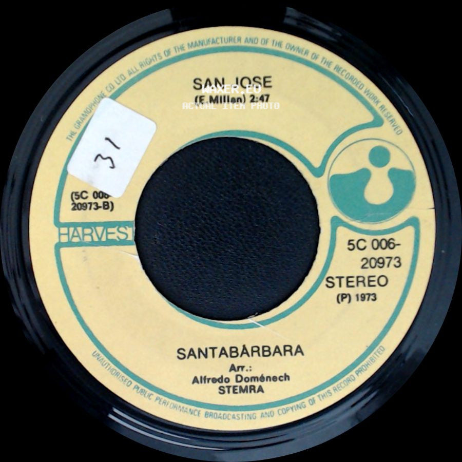 Santa Barbara - San Jose / Charly side A