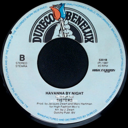 Sisters - Havanna By Night / Swing Time (Made In U.S.A.) side A