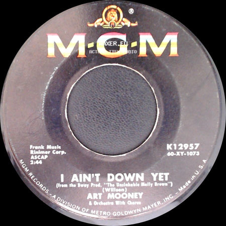 Art Mooney - 'till Tomorrow / I Ain't Down Yet side B