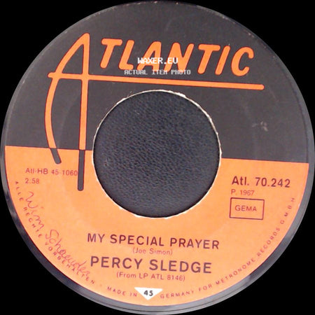 Percy Sledge - My Special Prayer / Pledging My Love side A