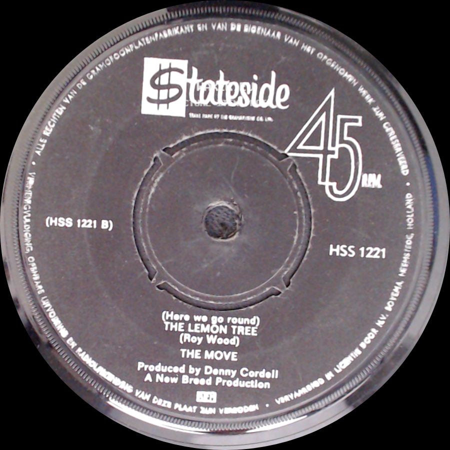 The Move - (Here We Go Round) The Lemon Tree / Flowers In The Rain side A