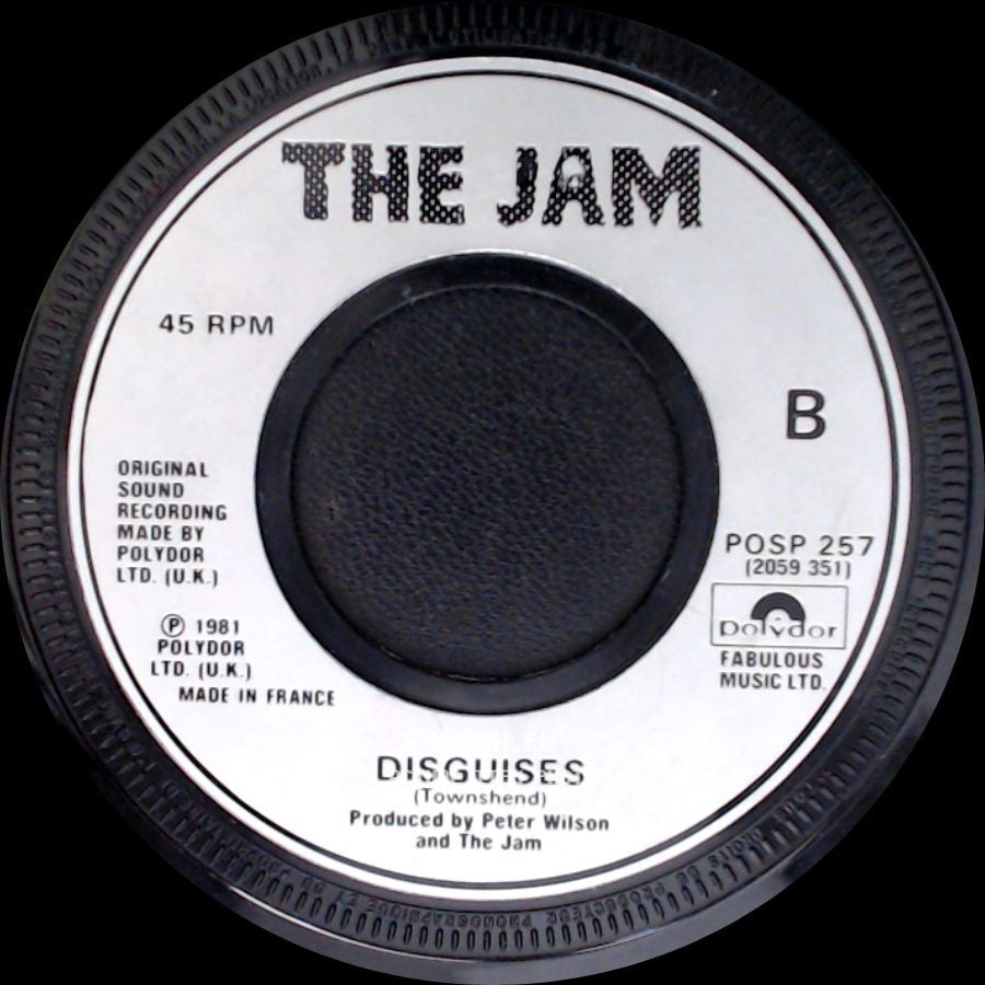 The Jam - Disguises / Funeral Pyre side A