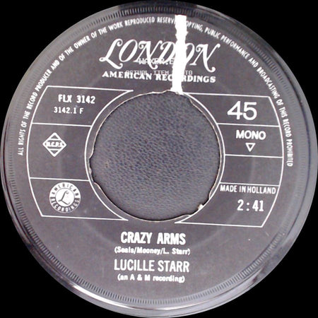 Lucille Starr - Crazy Arms / Colinda side A