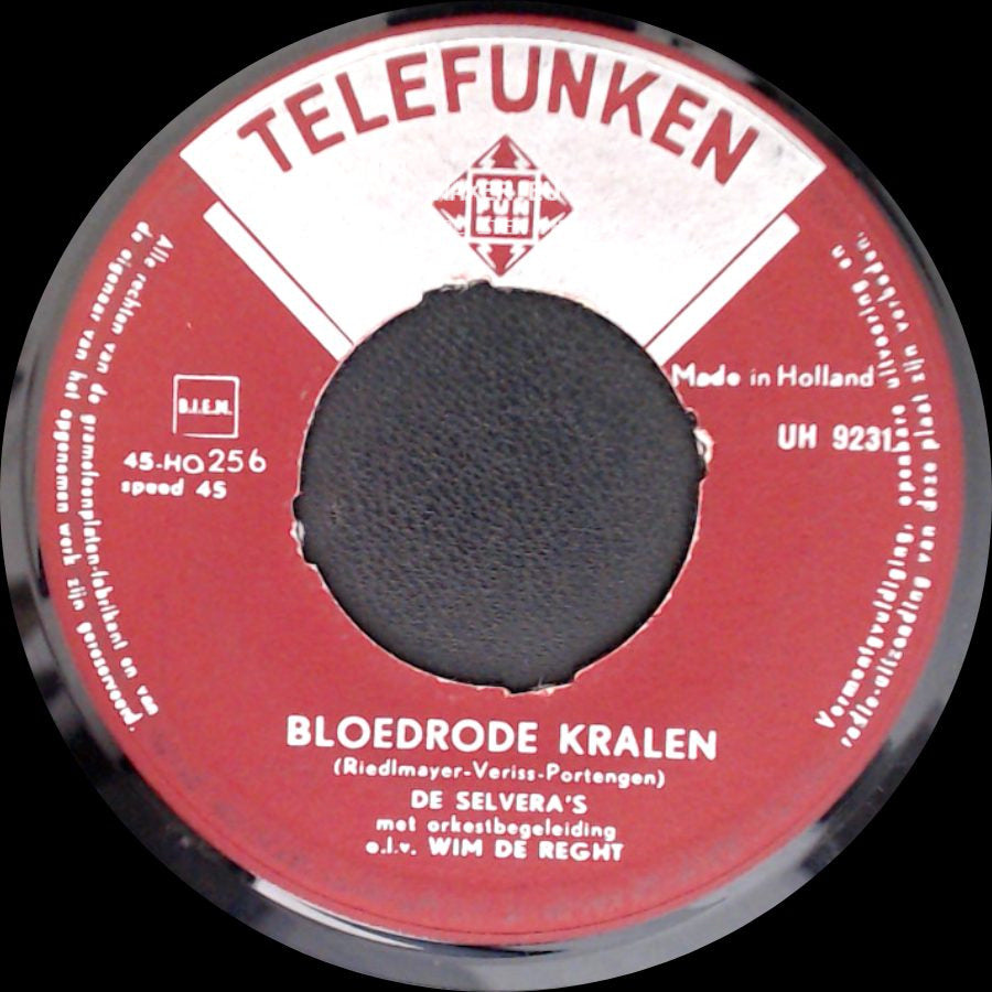 De Selvera's - De Postkoets / Bloedrode Kralen side B