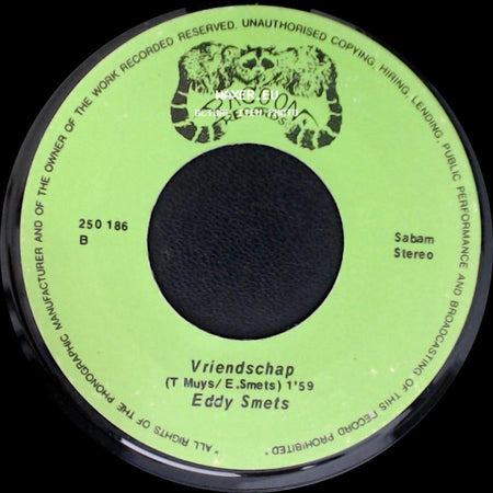Eddy Smets - Vriendschap / Hey side A