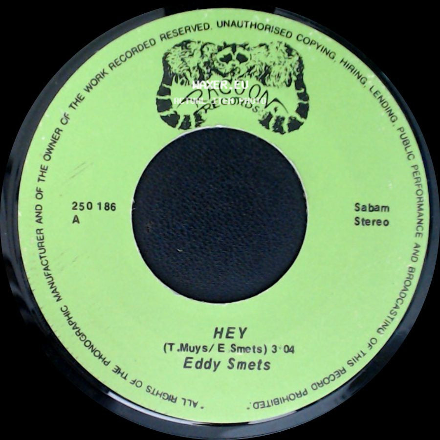 Eddy Smets - Vriendschap / Hey side B