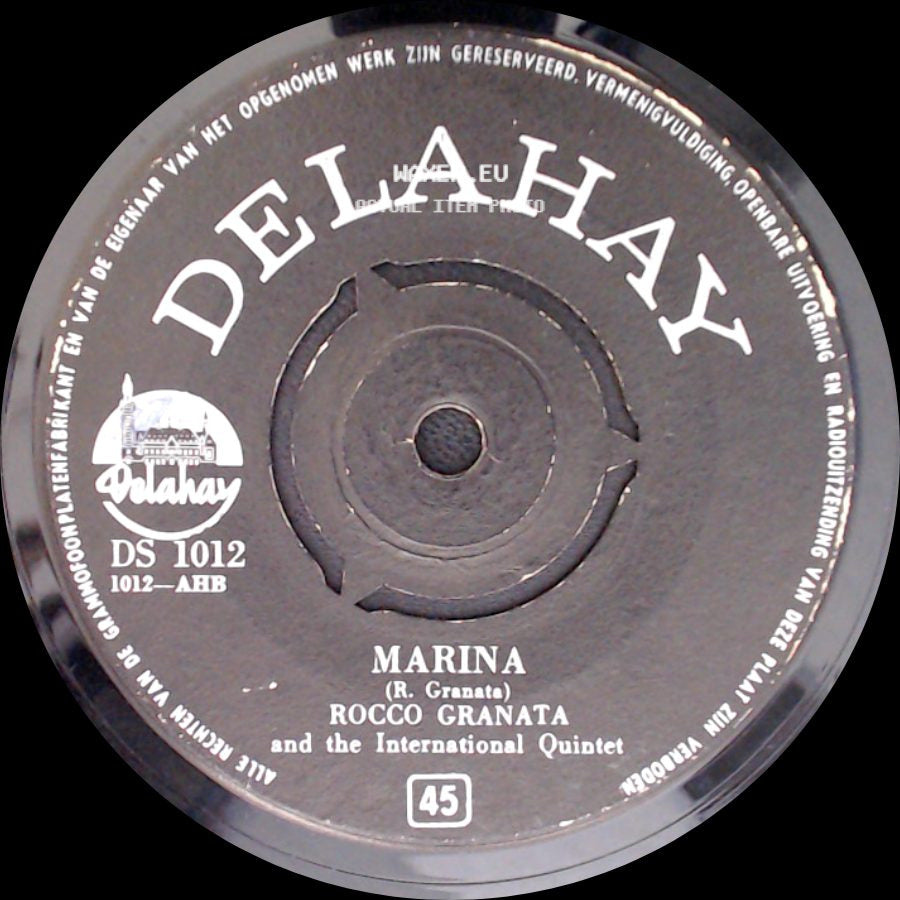 Rocco Granata And The International Quintet - Manuela / Marina side B
