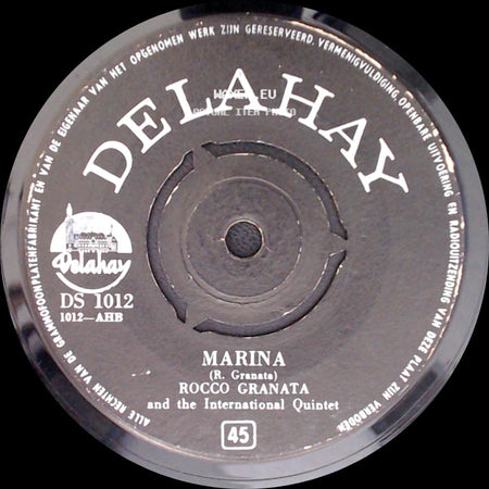 Rocco Granata And The International Quintet - Manuela / Marina side B