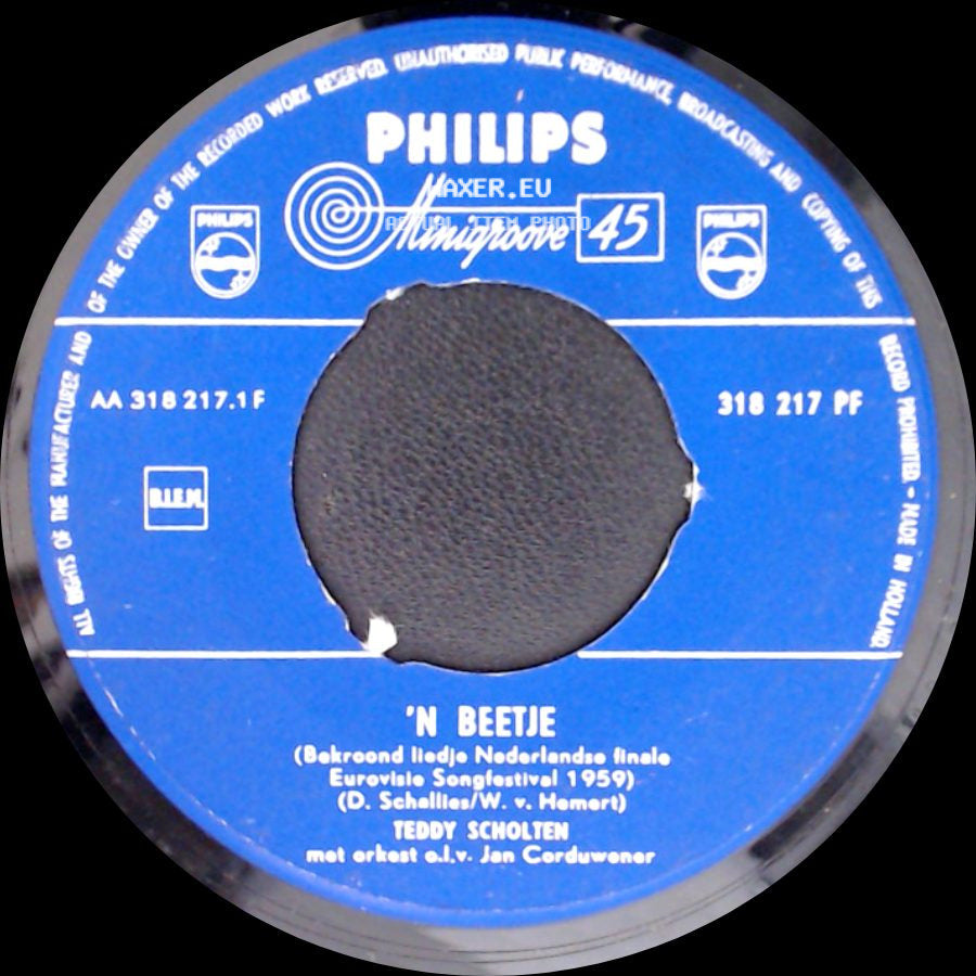 Teddy Scholten - 'n Beetje / Li Per Li side A