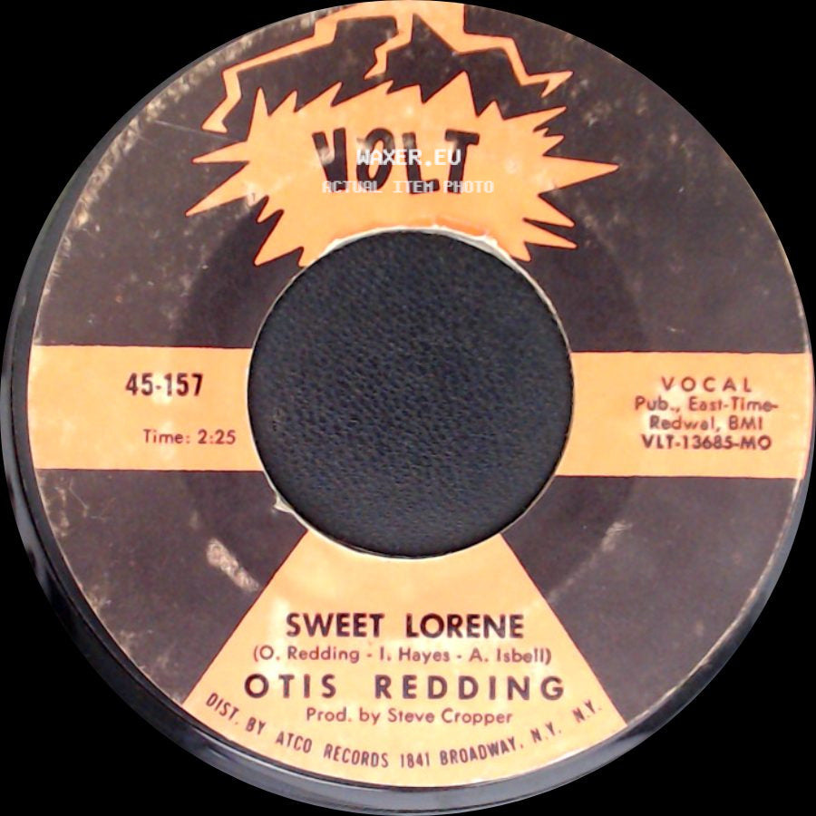 Otis Redding - Sweet Lorene / (Sittin' On) The Dock Of The Bay side A