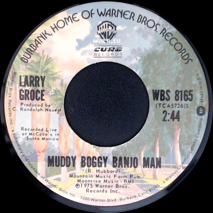 Larry Groce - Junk Food Junkie / Muddy Boggy Banjo Man side B