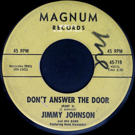 Jimmy Johnson - Don't Answer The Door (Part 1) / Don't Answer The Door (Part 2) side A