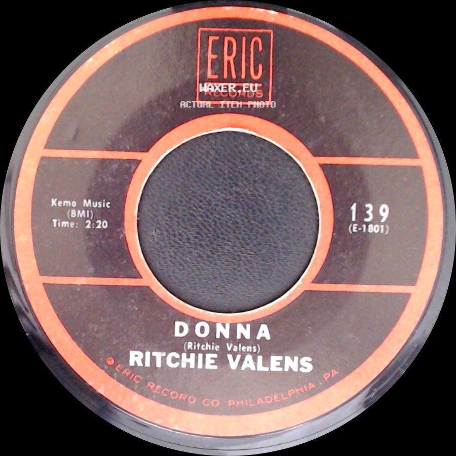 Ritchie Valens - Donna / La Bamba side A