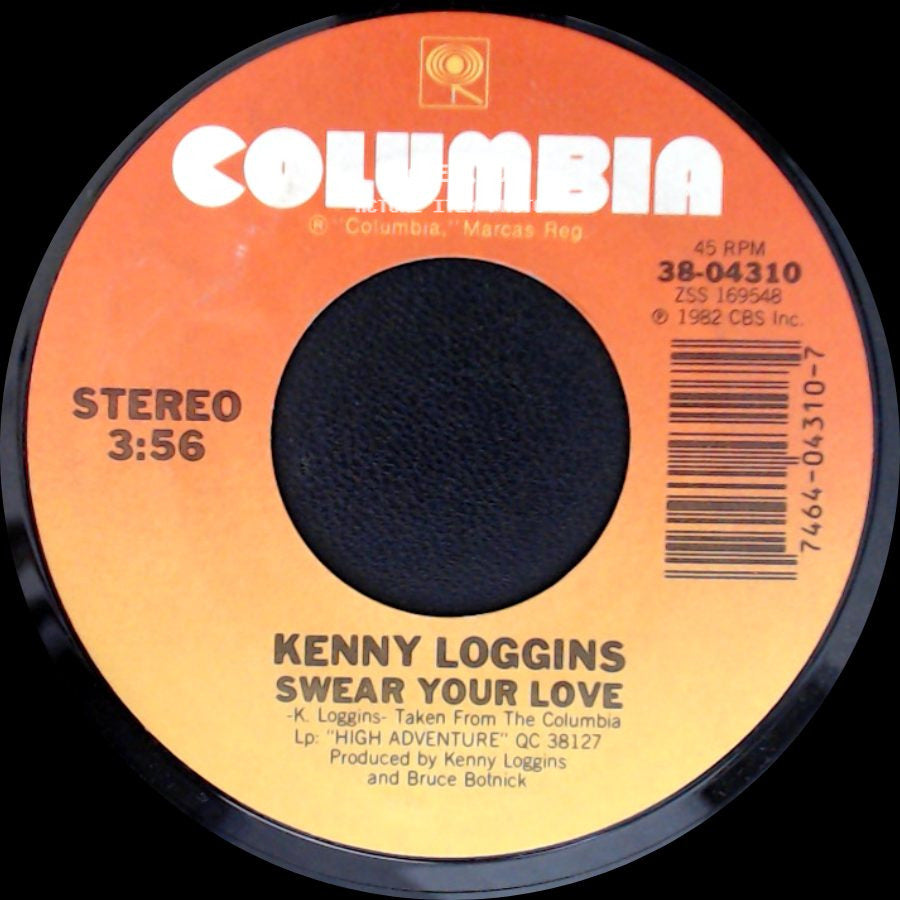 Kenny Loggins - Swear Your Love / Footloose side A