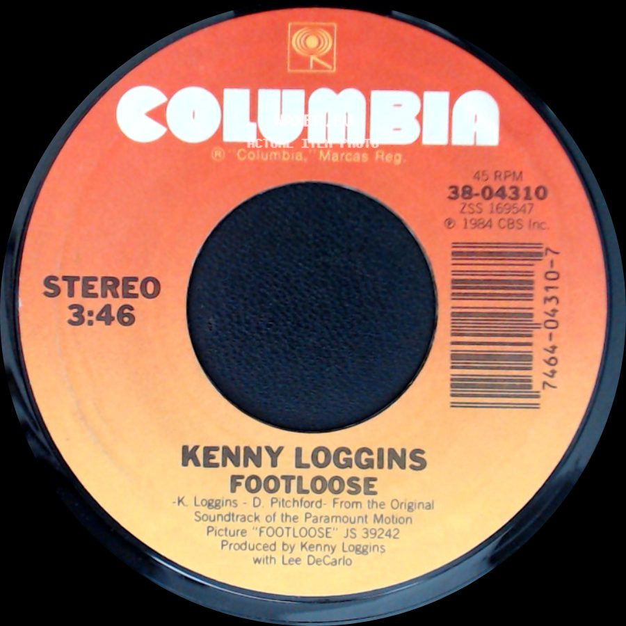 Kenny Loggins - Swear Your Love / Footloose side B
