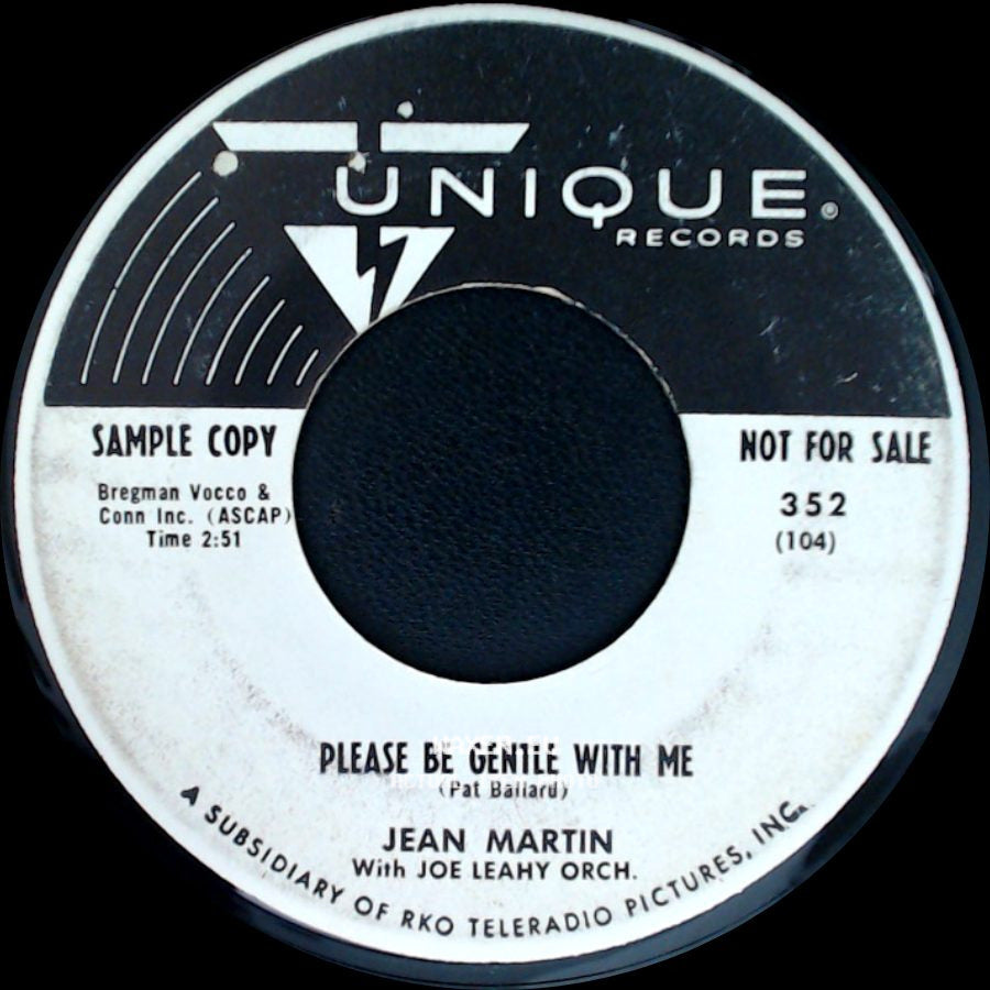 Jean Martin - Who He's / Please Be Gentle With Me side B