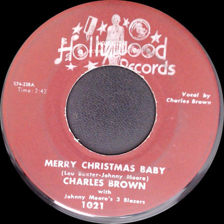 Charles Brown / Lloyd Glenn - Merry Christmas Baby / Sleigh Ride side A