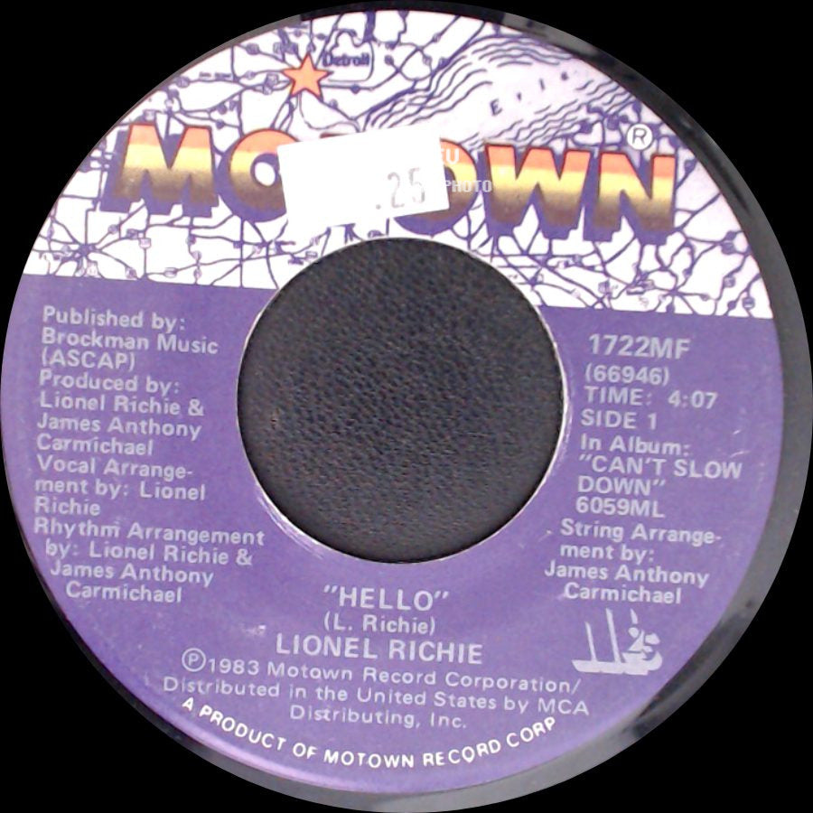 Lionel Richie - Hello / You Mean More To Me side A