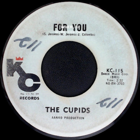 The Cupids - Brenda / For You side B