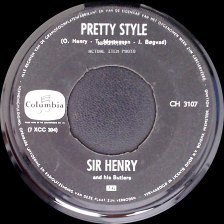 Sir Henry And His Butlers - Camp (O. Henry) / Pretty Style side B