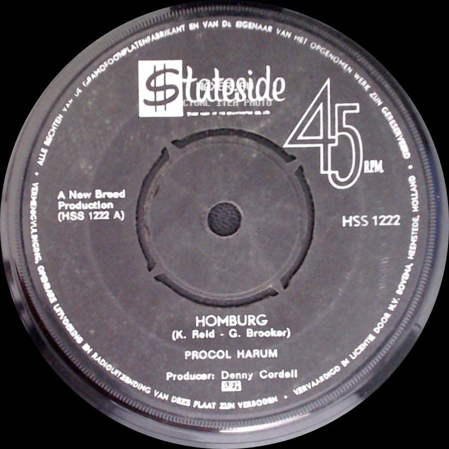 Procol Harum - Homburg / Good Captain Clack side A
