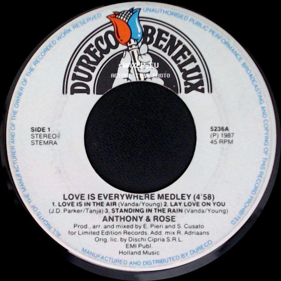 Anthony & Rose - Love Is Everywhere Medley / Love, Love, Love side A