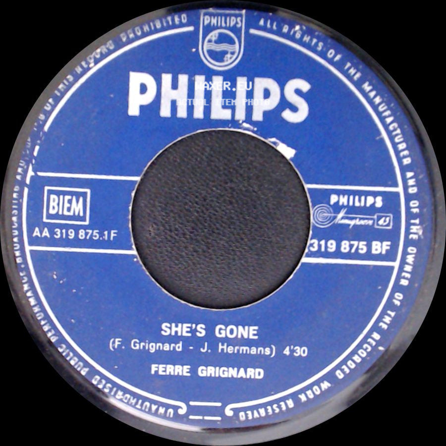 Ferre Grignard - She's Gone / My Crucified Jesus side A