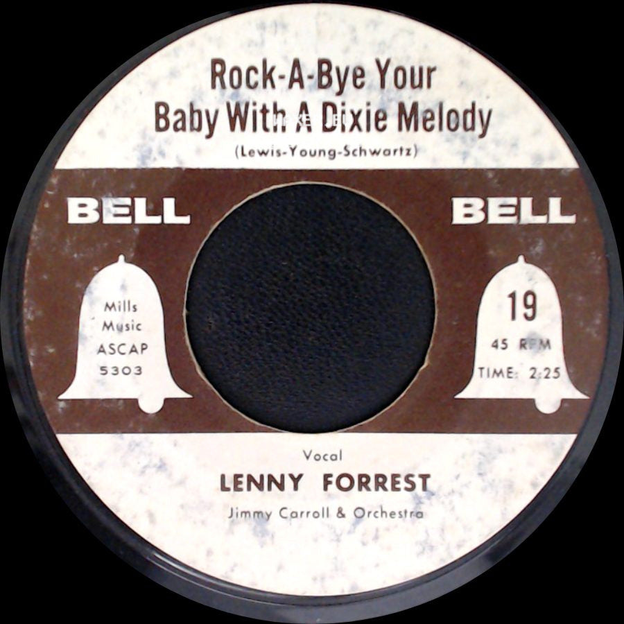 Barry Frank / Lenny Forrest - Love Me / Rock-A-Bye Your Baby With A Dixie Melody side B